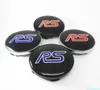 4 Stück 60 mm für Ford RS Radnabenkappen Nabe 56 mm Felgenabdeckung Logo Emblem Badge3510015