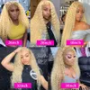 Synthetic Wigs Synthetic Wigs Lace Frontal Wig 13x6 Deep Wave 13x4 Lace Front Hair Wig Blonde Curly Wigs Colored Water Wave Wigs Hair Cheap ldd240313