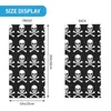 Sciarpe Teschio della Morte Bandana Gotica Ghetta per il Collo Stampata Maschera Avvolgente Sciarpa Calda Maschera per il Viso Ciclismo Unisex Adulto Traspirante