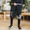 Męskie spodnie Hiphop Chinese Streetwear Sports Sports Sports Mężczyzna druk kimono męskie odzież swobodne dres kk2841