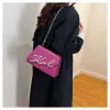 Дизайнерская сумка AA karl, женская квадратная сумка на одно плечо, сумка через плечо с цепочкой и буквами, большая вместительность, модный стиль 231115