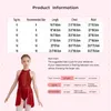 Stage Wear Children Leotard Art Skating Dress Girls Cutout Back Rhythm Gymnastics Sparkling Ballet Dance Performance Costumes