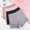 Shorts pour femme Été femmes Shorts de sécurité pantalons sans couture caleçons garçon Shorts filles culottes Sexy sous-vêtements coton respirant ourlet Boxer ShortsL24313