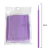 Makeup Brushes 100/200pcs Borstes Swab Eyelash Eye Lash Glue Brushes Microbrush Eyelash LDD240313