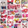 100pc Lot Butterfly Pet Cat Puppy Dog Bow Tie Grooming Bowknot Pet Associory PE172513