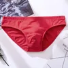 Underpants Pants Panty Brief Short Underpant Briefs Men's Sexy Cotton Low Rise U Convex Breathable Underwear