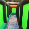 outdoor activities customized 10x10x2mH (33x33x6.5ft) giant inflatable maze laser tag game labyrinth puzzle field1