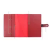 Fromthenon Macaroon Notebook Kapak Disk-Bağlı Sistem Planlayıcısı Deri Kabuk A5 Junior Boyut Günlük Kapak İş Ofis Kırtasiyesi 240304