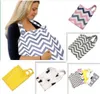 7 colori Chevron Multiuso copertura per allattamento in cotone Baby mamma allattamento Coperte per allattamento per bambini Coprisedile per auto Avvolgente Allattamento al seno4055882