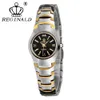 Nieuw horloge Crown Water Diamond Wolfraamstaal Waterdicht Hoge kwaliteit Roségoud Quartz Trendy studentendameshorloge