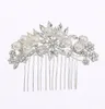 Hair Combs Imitation Pearl Flower Party Wedding Hair Accessories Rhinestone Wedding Bridal Prom Evening Party Headpiece Size 8569174311