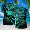 Homens Camisetas Verão Divertido Mergulho Série Padrão T-shirt 3D Impresso Homens Mulheres Moda Manga Curta Camisa Oversized Pulôver Tees Tops