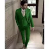 Men's Formal Suit 3 Piece Wedding Groom Tuxedo Khaki (blazer + Vest) Male Slim Fit Jacket Pants Set