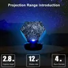 Planetarium galaxy Night Light projector Star planetari Sky Lamp Decor Celestial planetario estrel Romantic Bedroom home DIY gif C204B