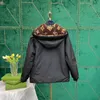 Дизайнерская хлопчатобумажная куртка Parkas с классической модной капюшоном универсальный