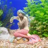 Decorations Little Mermaid Fish Tank Decorations Resin Figurines Statue Artificial Aquarium Decor 6 Styles DIY Aquarium Desk Theme Thematic