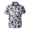Chemises décontractées pour hommes Imprimer Chemise de plage Été Manches courtes Femmes Blouse Boutonnée Poche 3D Vêtements