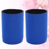 Water Bottles 2Pcs Insulated Cup Cover Reusable Neoprene Iced Beverage Coffee Sleeve Bottle Carrying For Home Shop Outdoor Blue