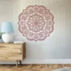 Adesivi murali Mandala Decal Design Boho Chic Decor Camera da letto Yoga Regalo Sfondi moda Z329287y