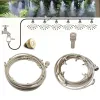 Sprayers Cooling Water Fog Sprayer 6/9/12/15/18m Outdoor Yard Garden Water Pipe Misting For Greenhouse Patio Waterring Irrigation