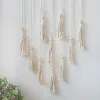 Ramfoto Display macrame vägg hängande hängande vägg bilder boho heminredning barn baby rum dekoration present vän och familj