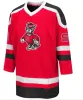 Jerseys NCAA Heren NC State Wolfpack Zwart Mr. Plough Wolfhead Hockey Jersey Collegekleding Borduursel Gestikt Aangepaste naam Elk nummer