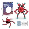 Toy Creative Creative FinetiPtip Spin Top Octopus robot luminoso mecânica giroscópio de alívio do estresse Toys crianças adultos presentes