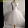 Stage Wear White Black Swan Robe de ballet pour dames adultes enfants sans manches dos nu professionnel longue gymnastique fille