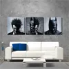 Peinture Salon Mur Cuadros Décoration Art 3 Pièces Pcs Joker Batman Affiche Toile Sans Cadre Impression HD Modulaire Imprimé Pictur270z