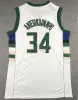 مخصصة للنساء شباب Milwaukee'''bucks''new Basketball Jerseys Giannis 34 Antetokounmpo Penny Hardaway Tracy McGrady Jersey 2023 City Green Purple Edition Shirt