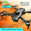 Droni 360 Evitamento Ostacoli Quadcopter 5G Fpv Wifi Best Selling Professionale Brushless 8K Fotocamera Drone Giocattolo Lu20 Max Gps Dron 24313