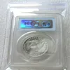 USA: s mynt 1936 AU55 Capped Half Dollar Silver Coins Currency Senior Transparent Box 299e