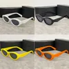 Retro-Damen-Cat-Eye-Designer-Sonnenbrille, UV 400, Symbol, Herren-Designer-Sonnenbrille, trendige Sonnenbrille, kleiner Vollrahmen, adumbrale Sonnenbrille, hg113 B4