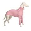 Cotton Italian Greyhound Clothes Whipple Clothes Dog Big Dog Clothes High Collar Dog Clothes 240307