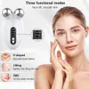 Massager EMS Microcourrent Roller Device For Face Lifting Skin Draw Draination Anti Wrikle Double Chin Remover Tools 240309