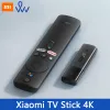 Stick En yeni Xiaomi Mi TV Stick 4K Android TV 11 HDR Quad Core 2GB+8GB Bluetooth 5.0 WiFi Google Assistant Global Versiyon