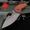 Camping Hunting Knives 15CM(6 ) Foldable Knife 58HRC Pipe Cutter Pocket Knives Rifle Knife Outer Box Package Survived Pare Blade Camp Open Knives 240315