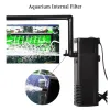 Accessoires Aquariumpomp Filter Intern dompelbaar filtratiesysteem met beluchting Geschikt voor schildpadtanks Reptielen Amfibieën Kikker