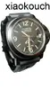 Montre Panerais homme Zf Factory Power Reserve 28 Cadran noir 44 mm acier inoxydable PVD