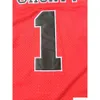 Stitched NCAA Basketball Jerseys College Fredo Starr Shorty #1 Sunset Park Movie Basketball Jerseys Red High School Stitched Shirts S-2XL