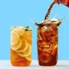 USA CA Entrepôt 16oz Verre de sublimation mate claire avec couvercle et paille pour soda coke tasse