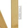 Chenils stylos extensible en bois chien barrière Grille porte pour animaux de compagnie clôture de protection pour la porte d'escalier à la maison 236A