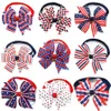 30st Pet Dog Bowties Red White Blue Pet Dog Ribbon BLID CALL för 4 juli slipsar Grooming Products Cat Bow Tie293f