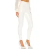 Women Shiny PU Leather White PVC Pants Slim 4XL Sexy Leggings Latex Stretchy High Waist Bodycon Pants Summer Skinny Trousers 240309