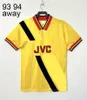 Gunner Vintage Men and Kids Retro Soccer Jerseys V. Persie Vieira Merson Adams Henry Bergkamp Men Classic Design 00 04 02 05 11 12 88 90 95 96 98 99 1978 2000 2011