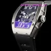 Orologio subacqueo RM Watch Dress Watch RM005 Cronografo meccanico automatico in platino