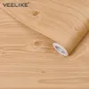 Papel de contacto de grano de madera para gabinetes de cocina, muebles, pegatinas de vinilo para pared, papel tapiz autoadhesivo, películas decorativas para puertas de escritorio 201256u