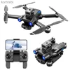 Drones KBDFA S136 GPS Drone 4K double caméra photographie aérienne RC hélicoptère sans brosse professionnel Laser évitement d'obstacles quadrirotor 24313