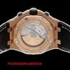 Dernière montre-bracelet de loisirs AP Royal Oak Offshore 18K or rose montre mécanique automatique pour homme 26470OR montre de luxe d'occasion 26470OR OO A002CR.01