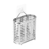 Kitchen Storage 304 Stainless Utensil Organizer Clothes Drying Rack Steel Chopstick Holder Metal